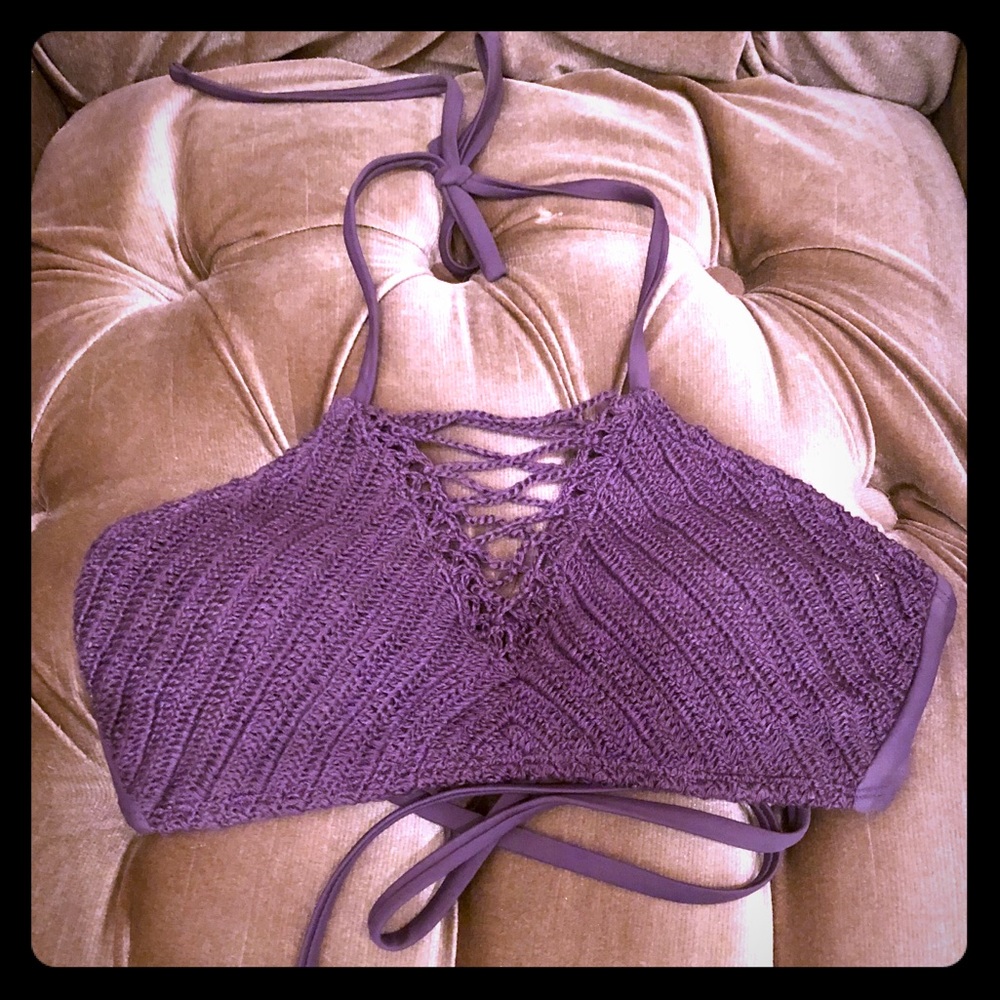 Crochet swim top🦋